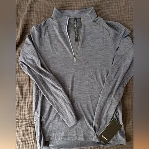 Lululemon 1/2 Zip Jacket in Dark Blue